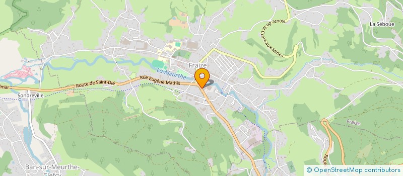 localisation de l'entreprise MARTIAL ELECTROMENAGER  FRAIZE