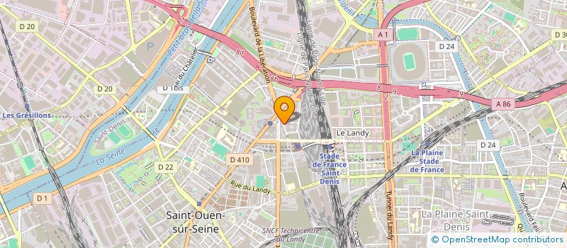 localisation de l'entreprise MARTIAL LUXE à SAINT-DENIS