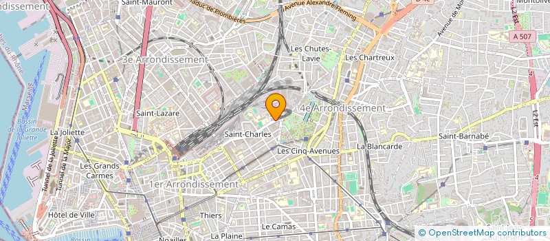 localisation de l'entreprise MARTIAL TAEKWONDO PROVENCE à MARSEILLE
