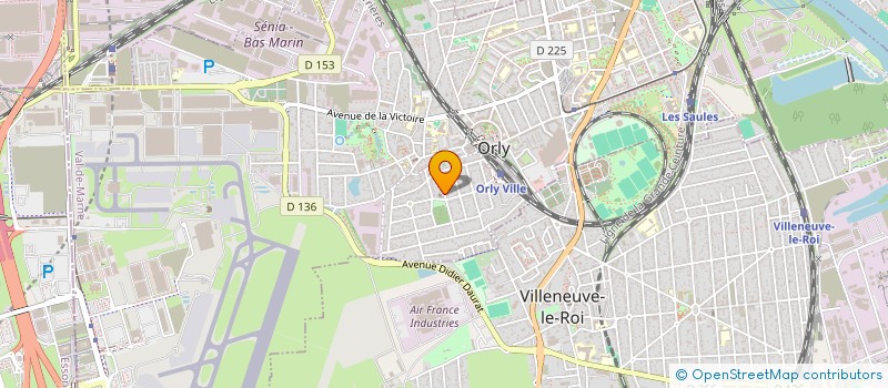 localisation de l'entreprise MARTIAN'S PARLOR  ORLY