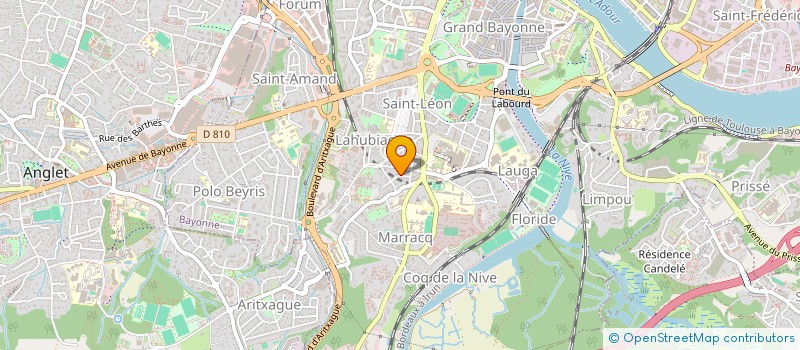 localisation de l'entreprise MARTICRAFT  BAYONNE