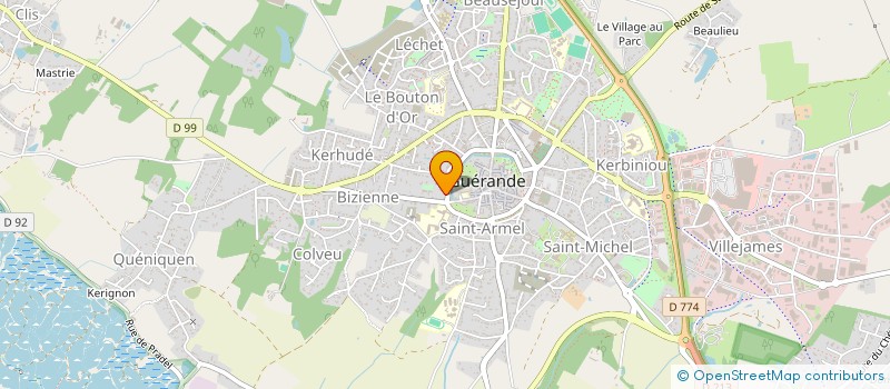 localisation de l'entreprise MARTIEN  GUERANDE