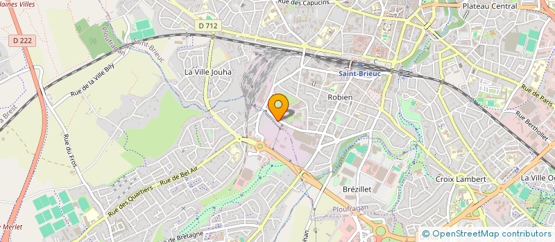 localisation de l'entreprise MARTIENS à SAINT-BRIEUC