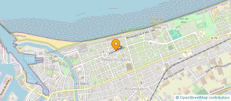 localisation de l'entreprise MARTIGIA à DUNKERQUE