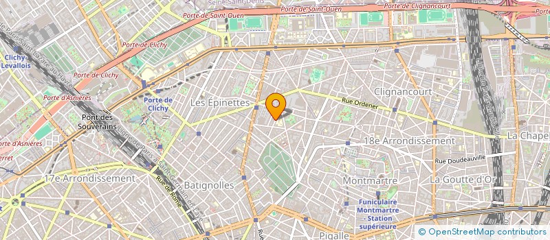 localisation de l'entreprise MARTIGNAC 6NA  PARIS