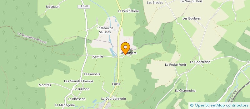 localisation de l'entreprise MARTIGNON1880 à BRETONCELLES