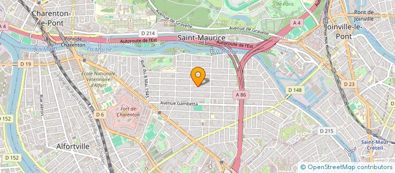 localisation de l'entreprise MARTIGNY à MAISONS-ALFORT
