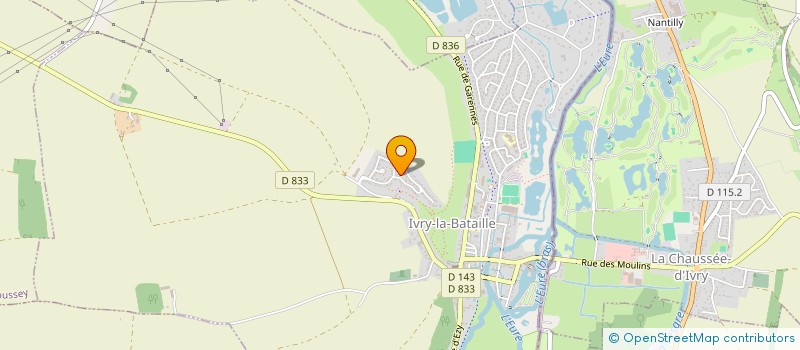 localisation de l'entreprise MARTIGNY ENERGY  IVRY-LA-BATAILLE