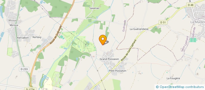 localisation de l'entreprise MARTIGOUIC  GUERANDE