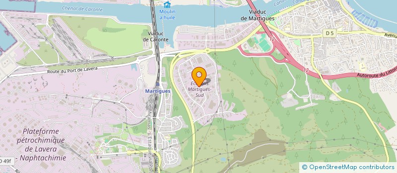 localisation de l'entreprise MARTIGUES COURSES à MARTIGUES