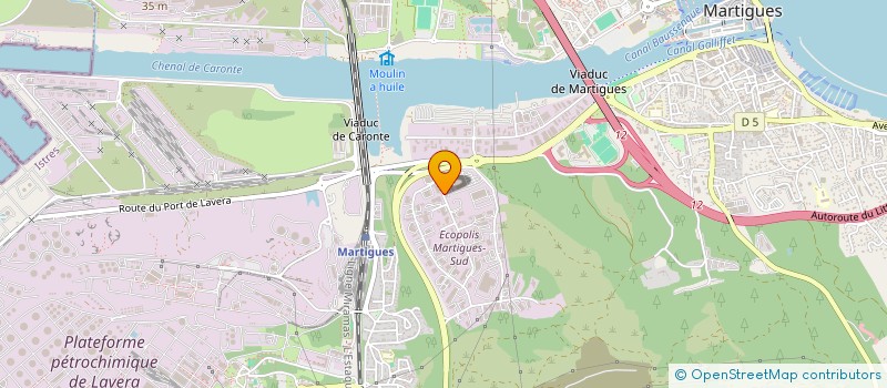 localisation de l'entreprise MARTIGUES EVOLUTION à MARTIGUES