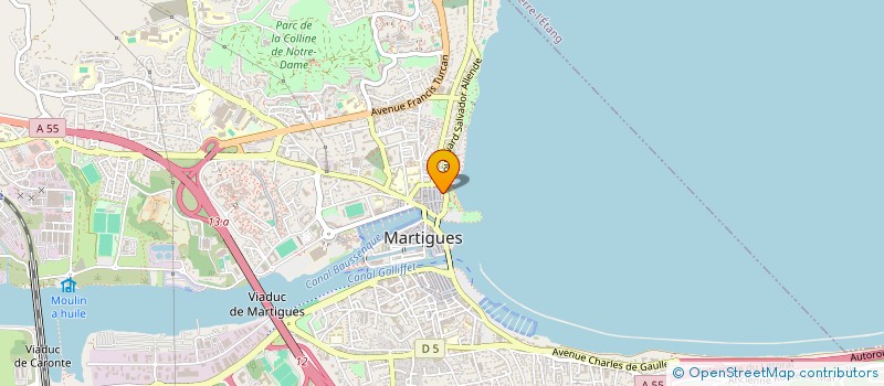 localisation de l'entreprise MARTIGUES PROJECT à MARTIGUES