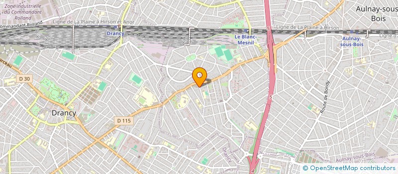 localisation de l'entreprise MARTIM PEGA à LE BLANC-MESNIL