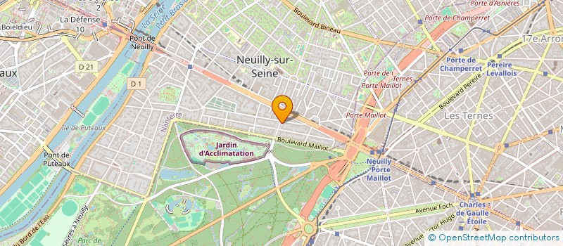 localisation de l'entreprise MARTIMA ADVISORY à NEUILLY-SUR-SEINE