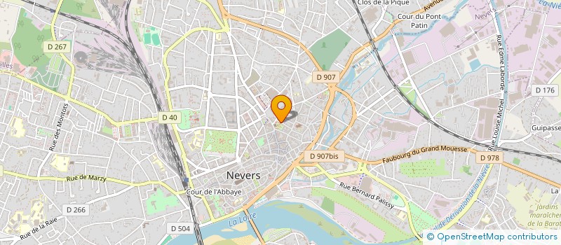 localisation de l'entreprise MARTIMBRU à NEVERS