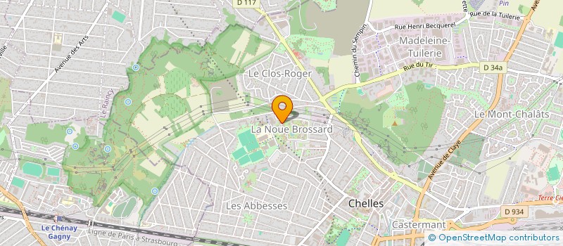 localisation de l'entreprise MARTIME  CHELLES