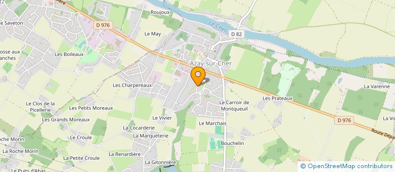 localisation de l'entreprise MARTIMMO  AZAY-SUR-CHER