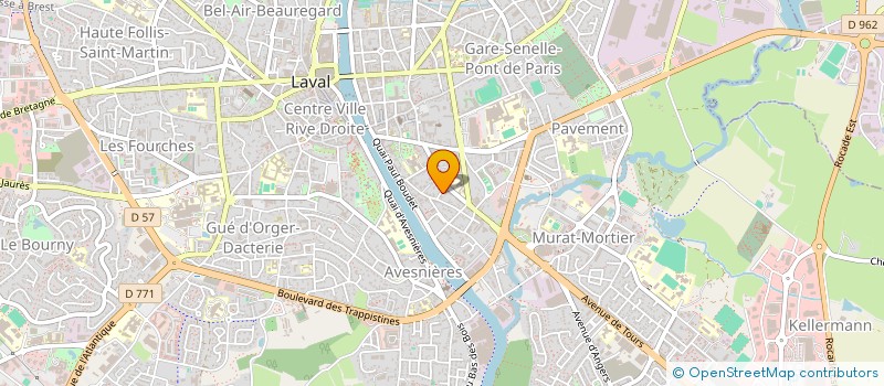 localisation de l'entreprise MARTIMMO à LAVAL