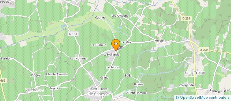 localisation de l'entreprise MARTIMMO BLAYE à BOURG