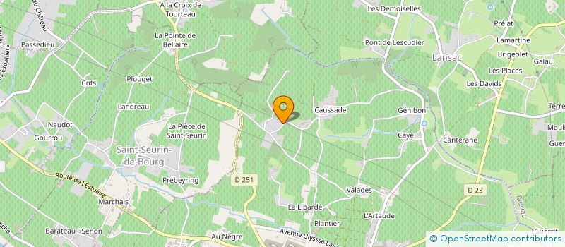 localisation de l'entreprise MARTIMMO PERIGUEUX à BOURG