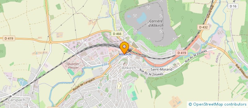 localisation de l'entreprise MARTIMONT  WALHEIM