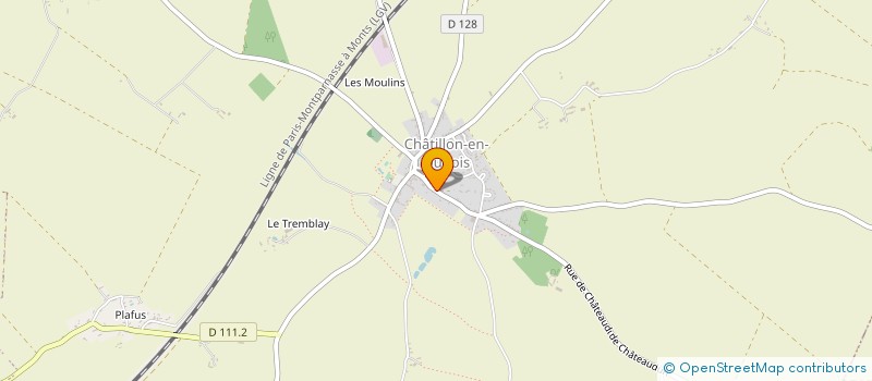 localisation de l'entreprise MARTIN à VALD'YERRE