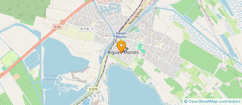 localisation de l'entreprise MARTIN  AIGUES-MORTES