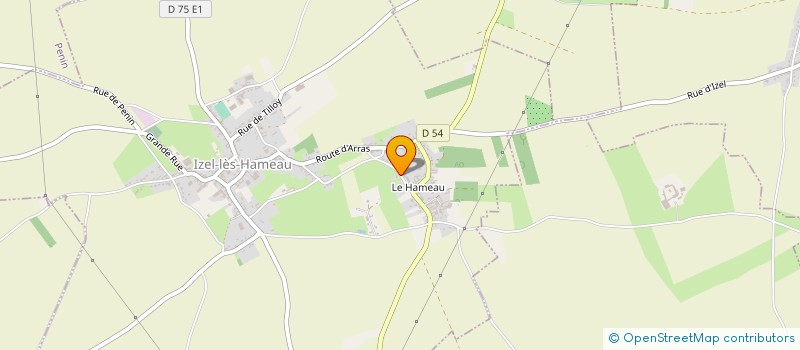 localisation de l'entreprise MARTIN à IZEL-LES-HAMEAU