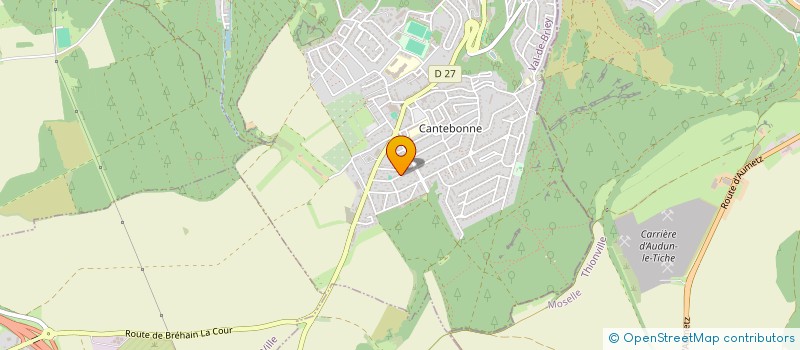 localisation de l'entreprise MARTIN  VILLERUPT