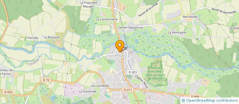 localisation de l'entreprise MARTIN AND CO  LESSAY