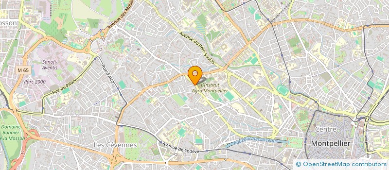 localisation de l'entreprise MARTIN AVIAS INDIVISION à MONTPELLIER