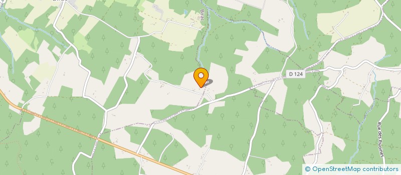 localisation de l'entreprise MARTIN BAIGNEUR  BIRAC