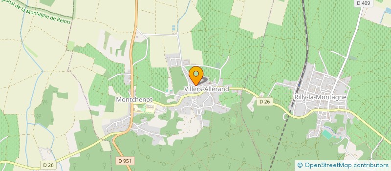 localisation de l'entreprise MARTIN BASTOGNE  VILLERS-ALLERAND