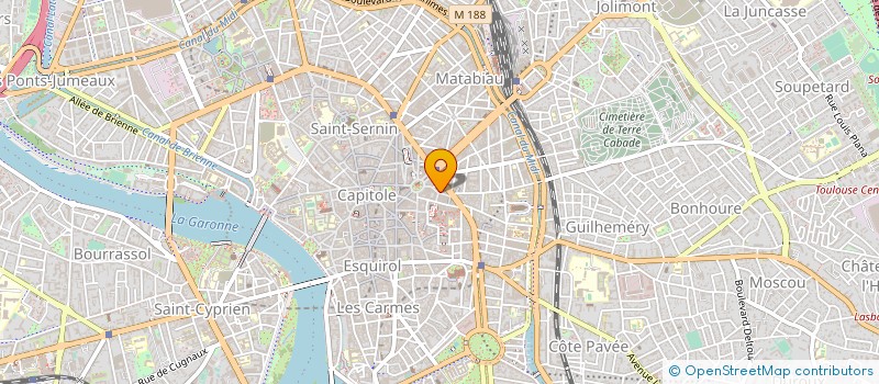 localisation de l'entreprise MARTIN CAMPS ET NOEL CHARRAS NOTAIRES ASSOCIES D'UNE SOCIETE CIVILE PROFESSIONNELLE TITULAIRE D'UN OFFICE NOTARIAL à TOULOUSE