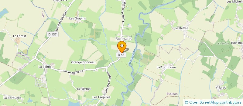 localisation de l'entreprise MARTIN CHAUFFAGE  SENS-SUR-SEILLE