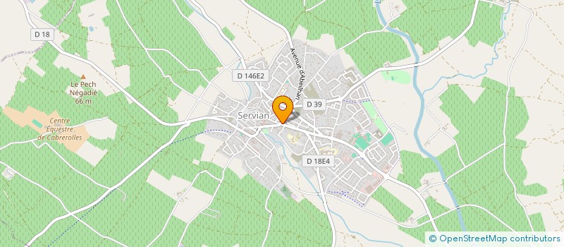 localisation de l'entreprise MARTIN CHRISTIAN à SERVIAN