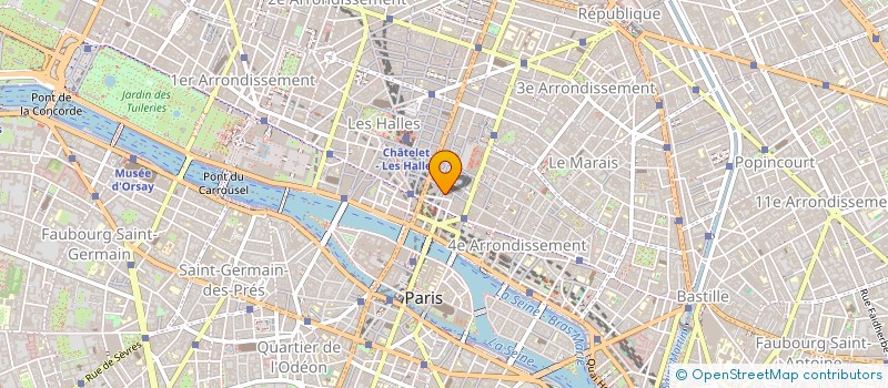 localisation de l'entreprise MARTIN & CO  PARIS