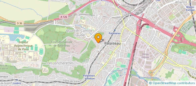 localisation de l'entreprise MARTIN CONSULTANT à PALAISEAU
