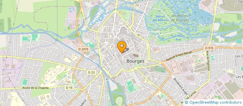 localisation de l'entreprise MARTIN-CORBN  BOURGES