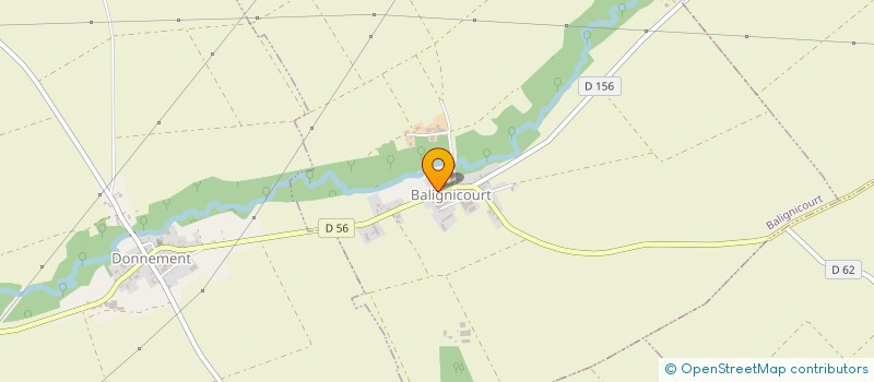 localisation de l'entreprise MARTIN D  BALIGNICOURT