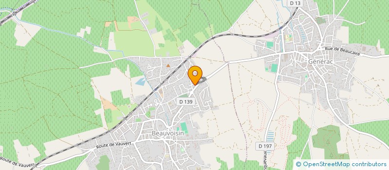 localisation de l'entreprise MARTIN ELECTRICITE  BEAUVOISIN