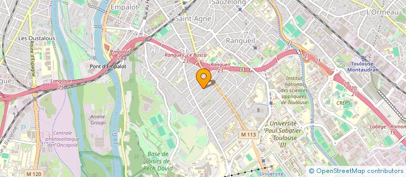 localisation de l'entreprise MARTIN-FATTOR GILBERT à TOULOUSE