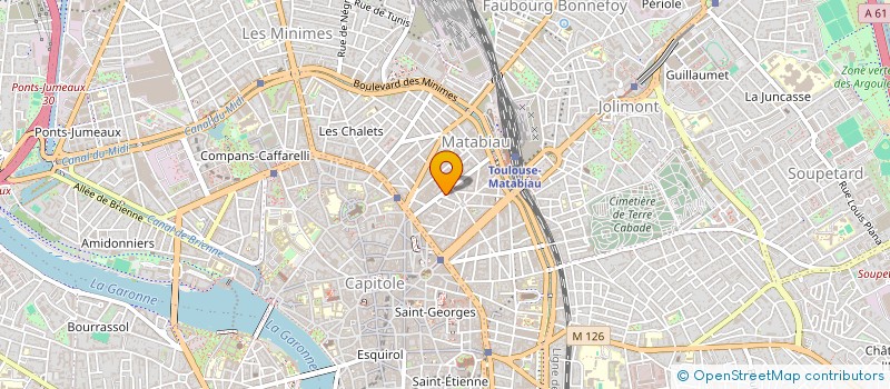 localisation de l'entreprise MARTIN-FRANCK AVOCATS  TOULOUSE