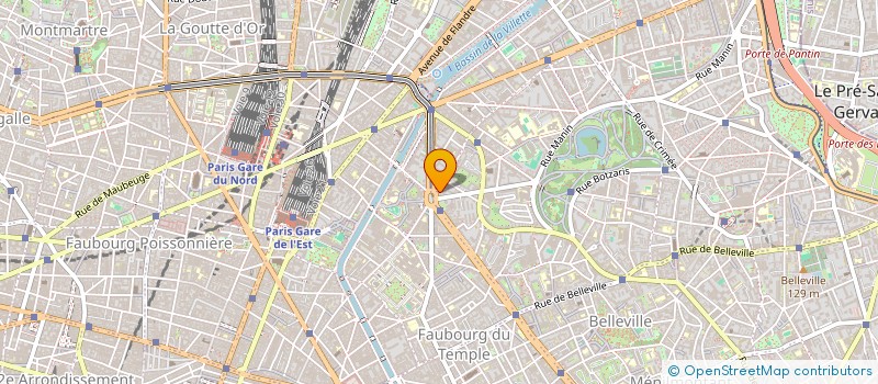 localisation de l'entreprise MARTIN                        GEORG  PARIS