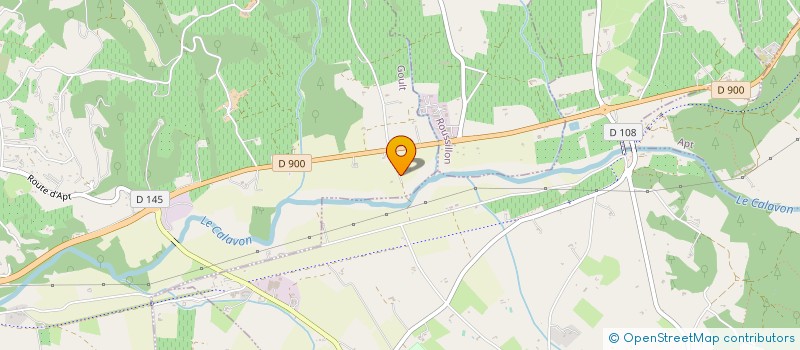 localisation de l'entreprise MARTIN GERARD  GOULT