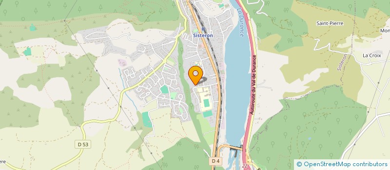 localisation de l'entreprise MARTIN - GOS  SISTERON