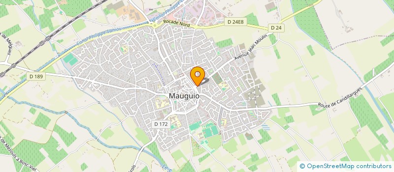 localisation de l'entreprise MARTIN GUILLAUME  MAUGUIO