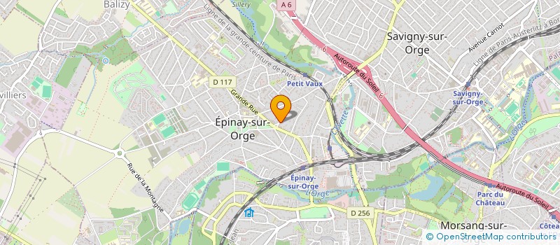 localisation de l'entreprise MARTIN IMMO  EPINAY-SUR-ORGE