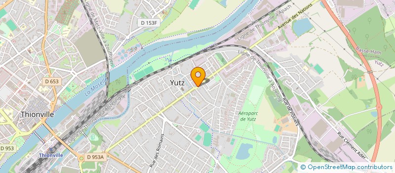 localisation de l'entreprise MARTIN IMMOBILIER à YUTZ