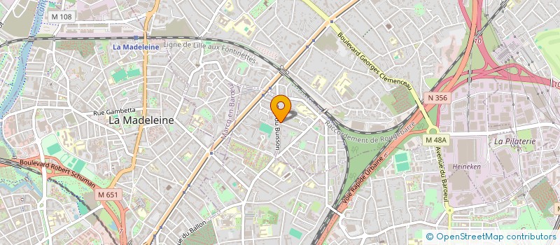 localisation de l'entreprise MARTIN IMMOBILIER à MARCQ-EN-BARŒUL